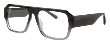 Men Cristal Eyeglasses: Mignon - Black/Blue - SpecSMART Eye Clinic (diagonal View)